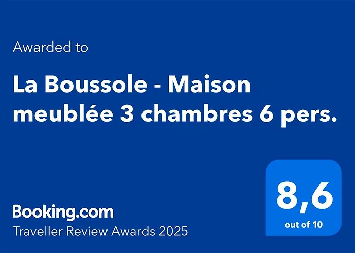 La Boussole - Maison meublée 3 chambres 6 pers.